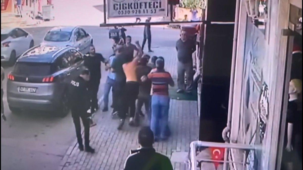 Kocaeli'deki sinyal verme kavgası kamerada