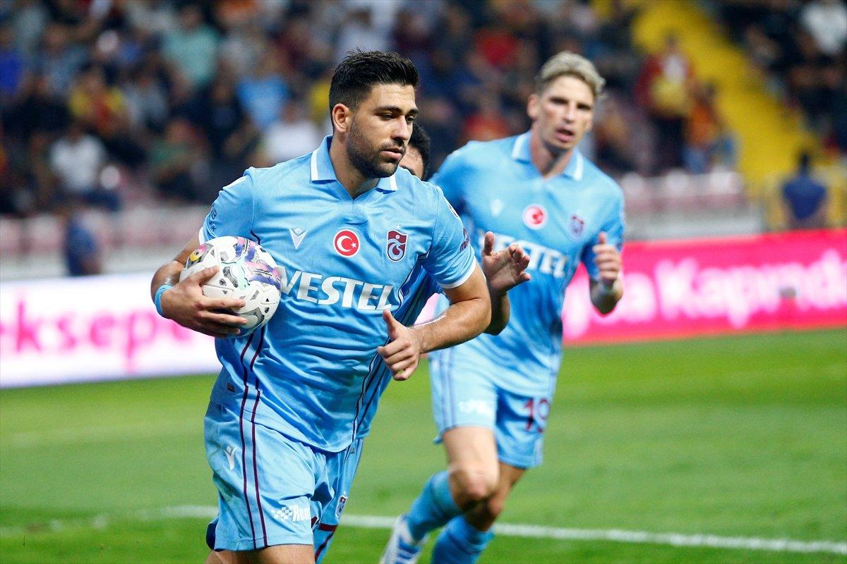 Trabzonspor, Kayserispor'u mağlup etti