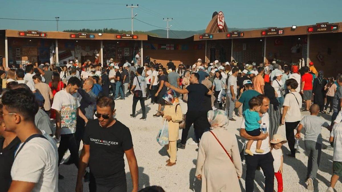 Bursa'daki Göçebe Oyunları'na bugün 200 bin kişi katıldı