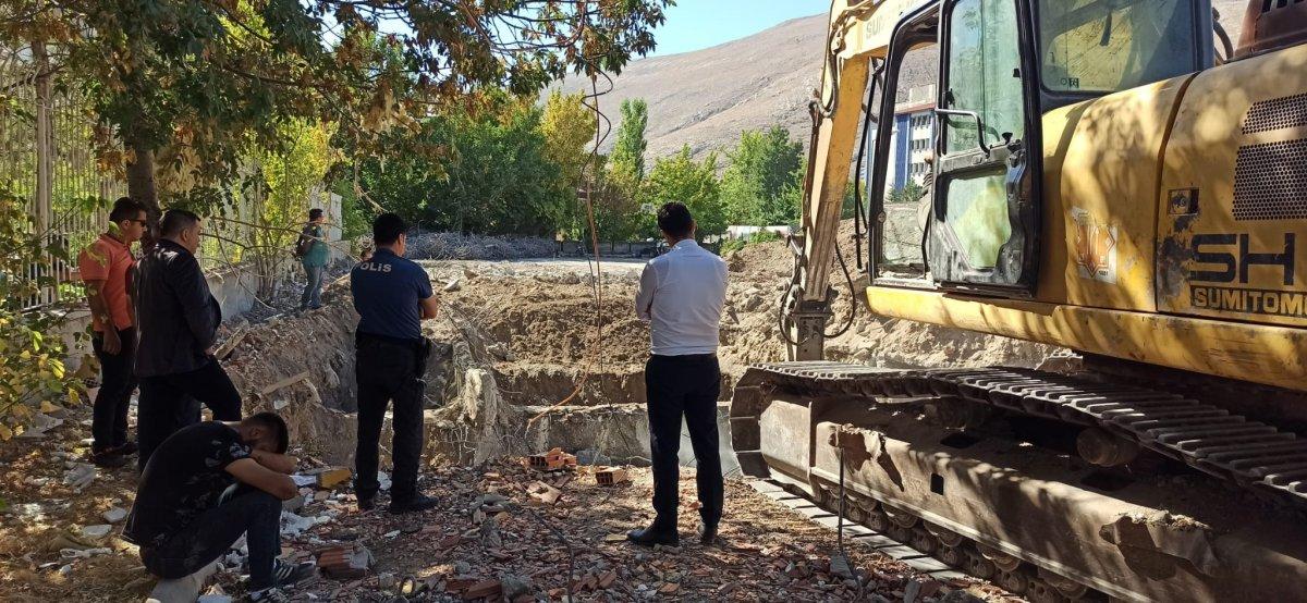 Kahramanmaraş'ta okul temeline altın gömüldü iddiası