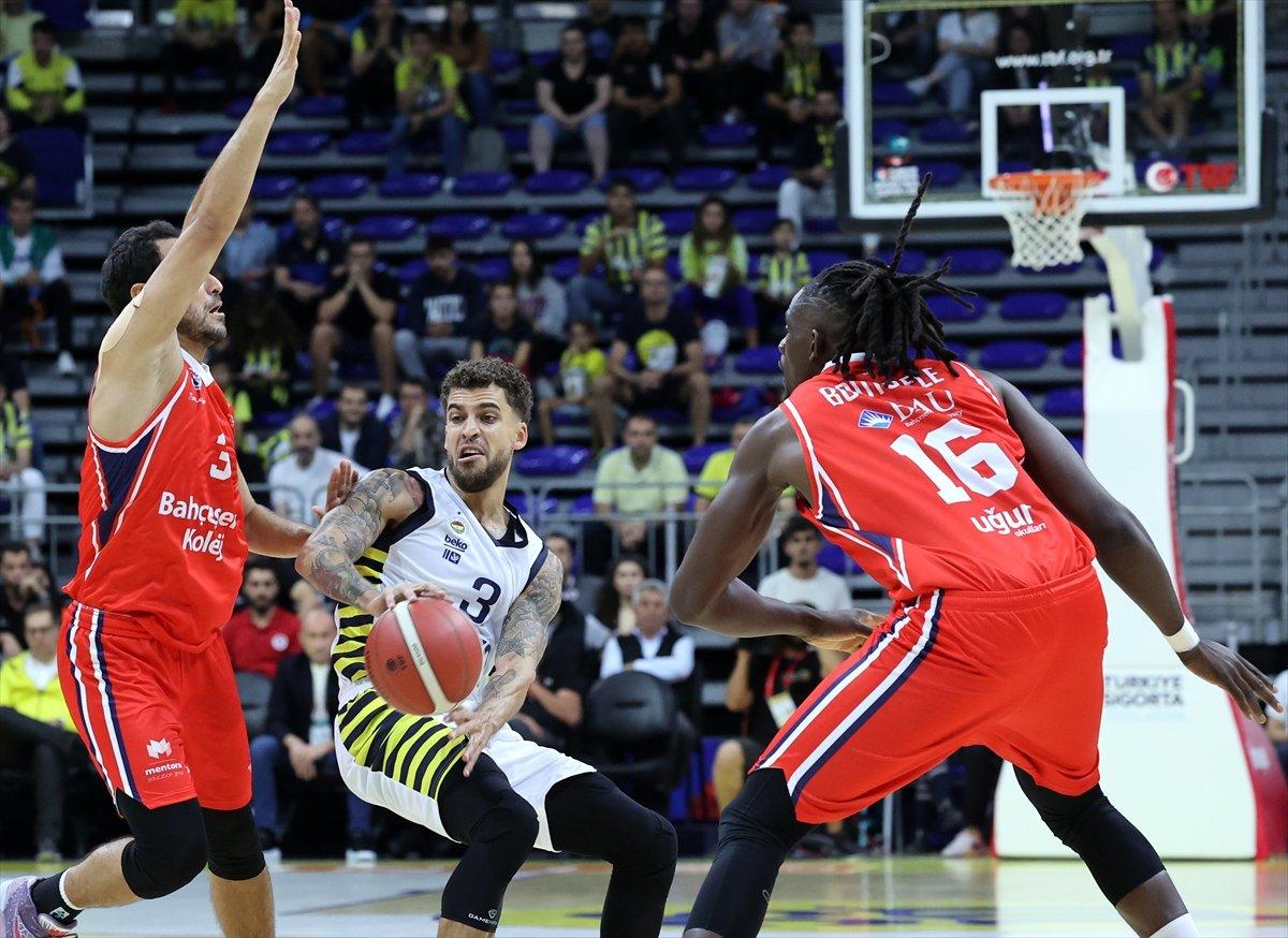Fenerbahçe, Bahçeşehir Koleji'ni mağlup etti