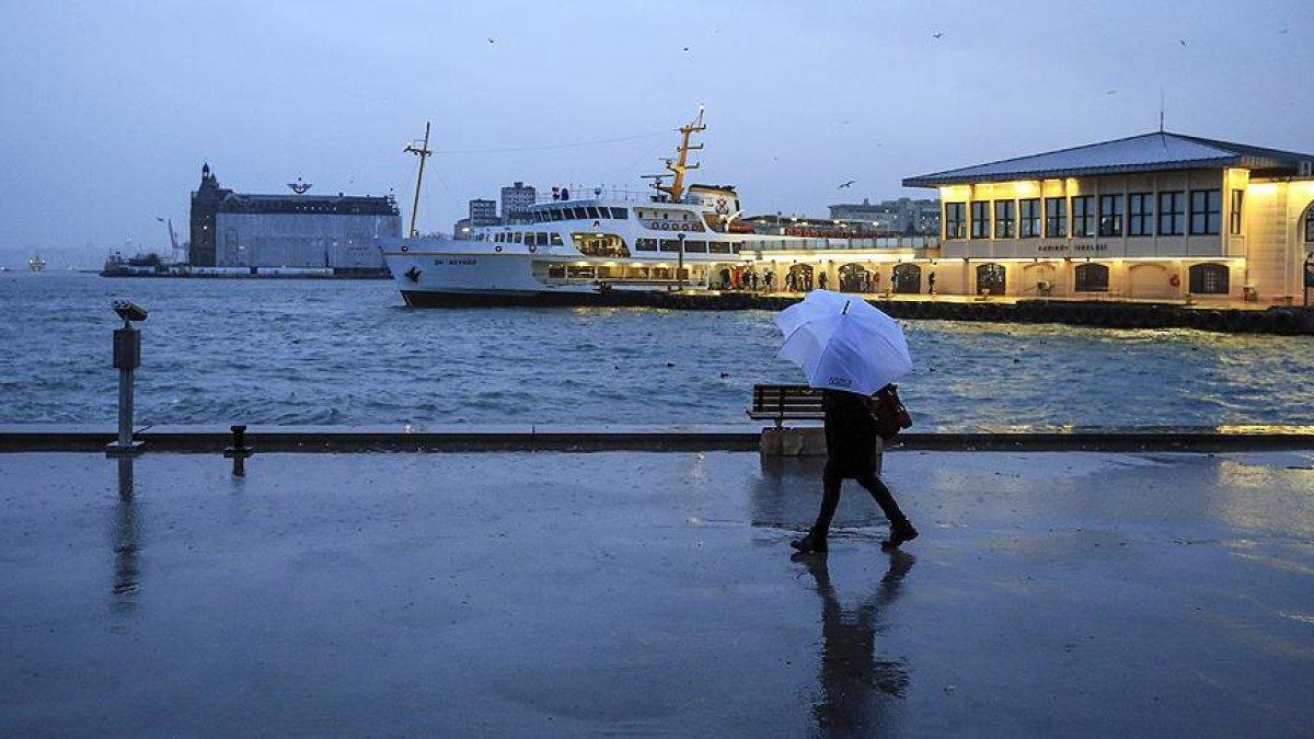 Meteoroloji uyardı: İstanbul’u 4 gün yağışlı hava bekliyor