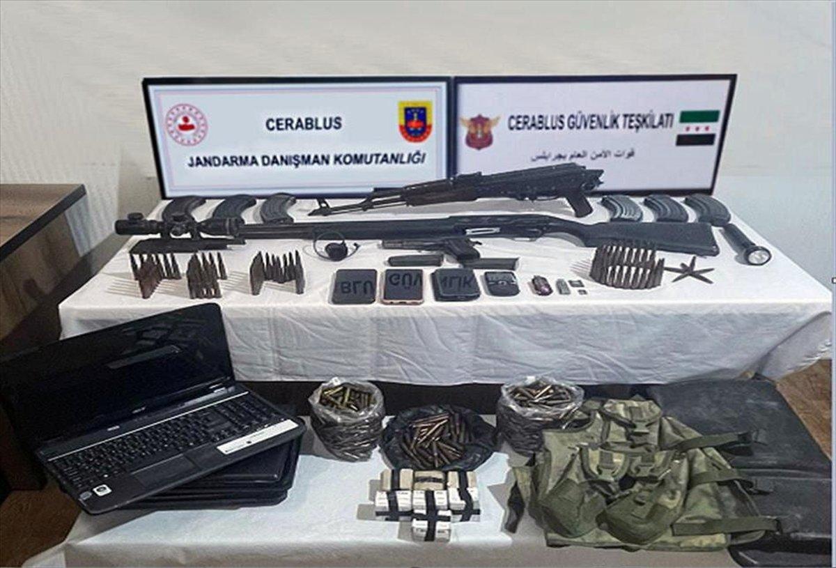 Suriye'nin kuzeyinde 6'sı sözde yönetici 15 terörist yakalandı