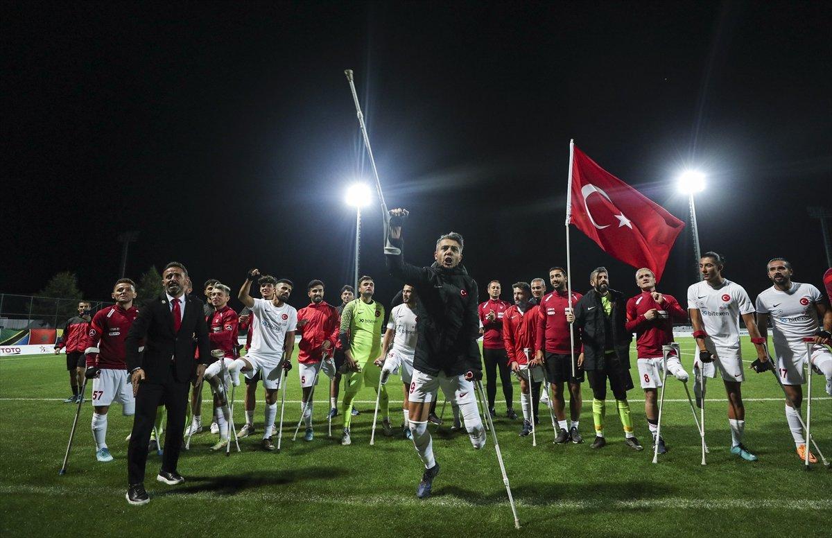 Liberya'yı 5-0 yenen Ampute Milli Takım son 16'da