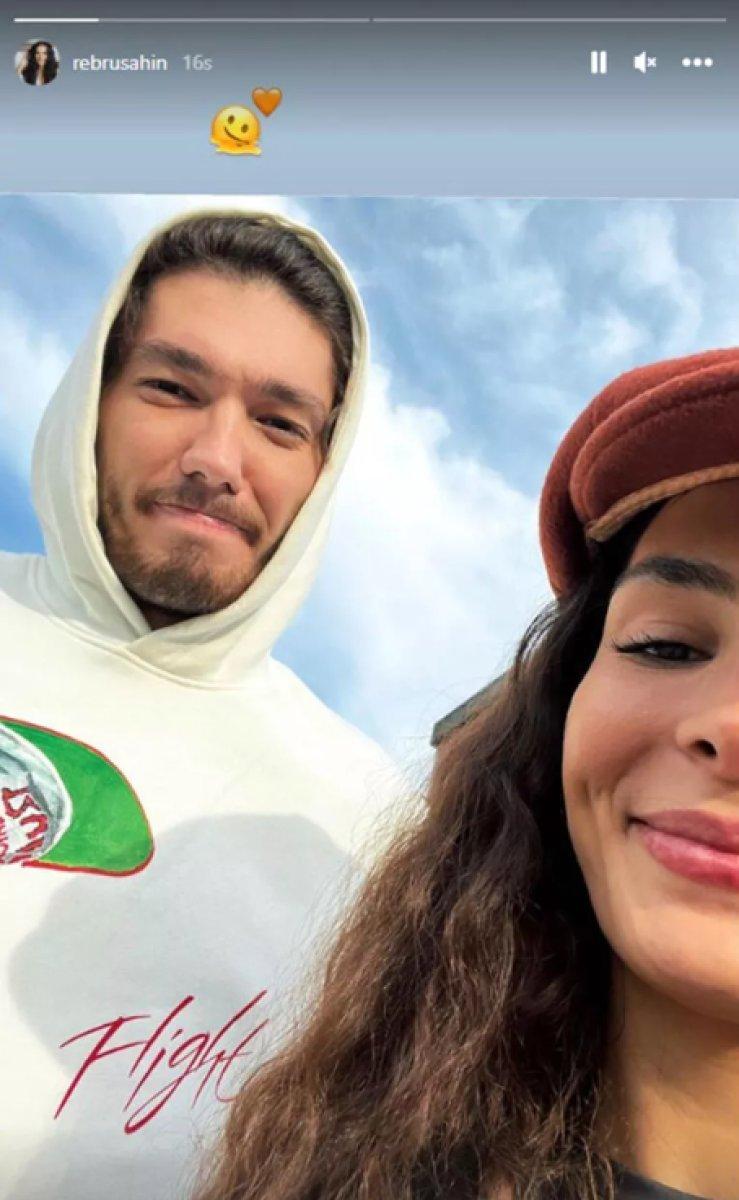 Ebru Şahin ve Cedi Osman çifti Amerika'da