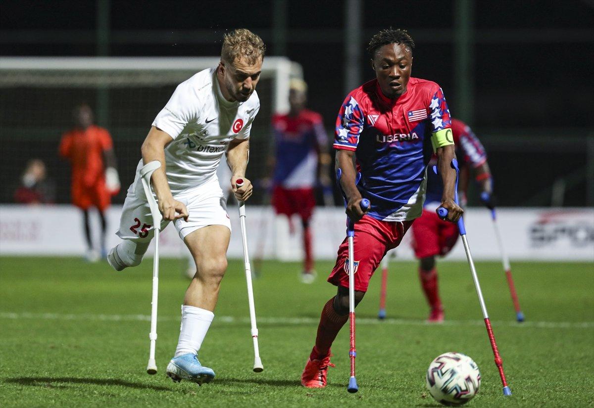 Liberya'yı 5-0 yenen Ampute Milli Takım son 16'da