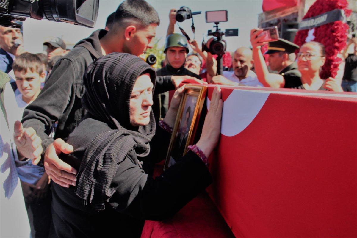 Şehit Yusuf Ataş’a memleketinde veda