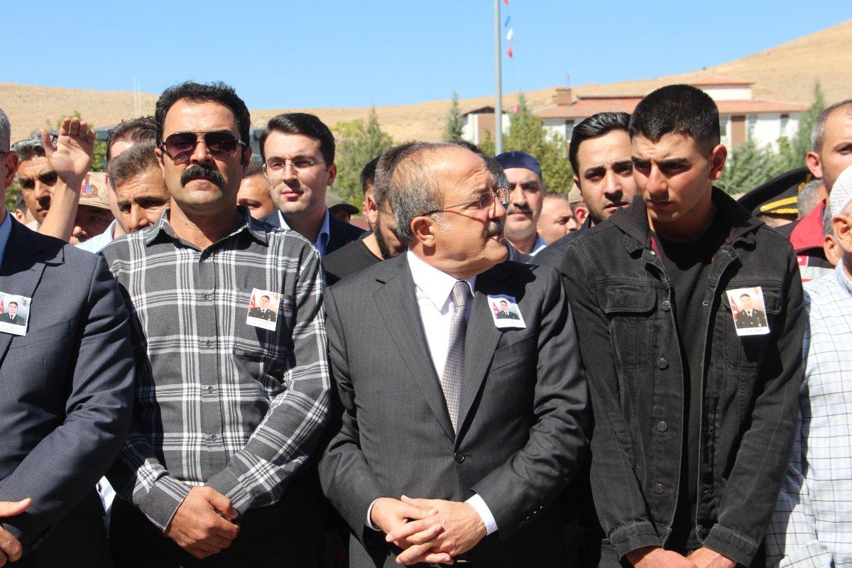 Şehit Yusuf Ataş’a memleketinde veda