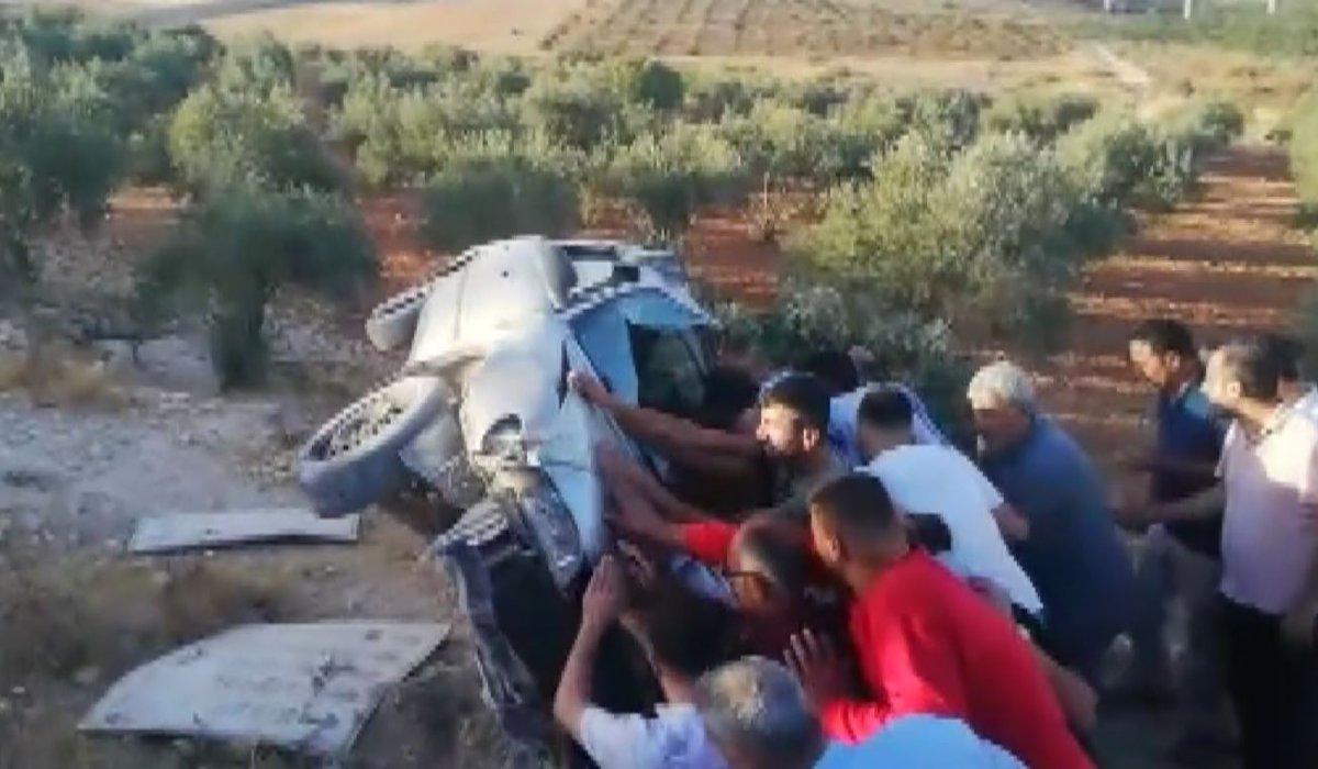 Gaziantep'te kurtarma rezaleti kamerada