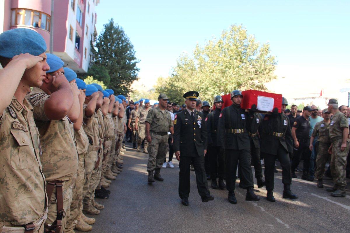 Şehit Yusuf Ataş’a memleketinde veda