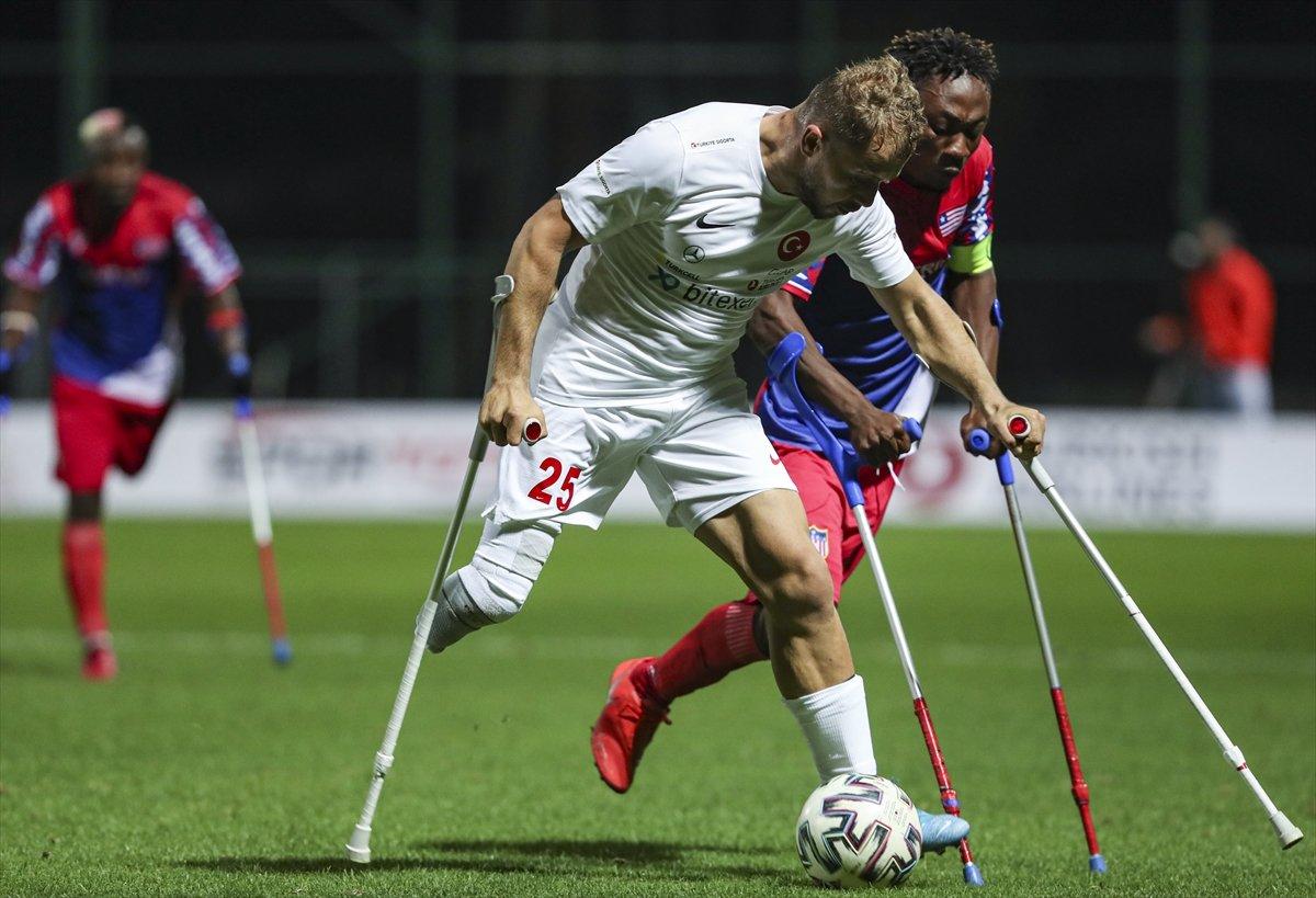 Liberya'yı 5-0 yenen Ampute Milli Takım son 16'da