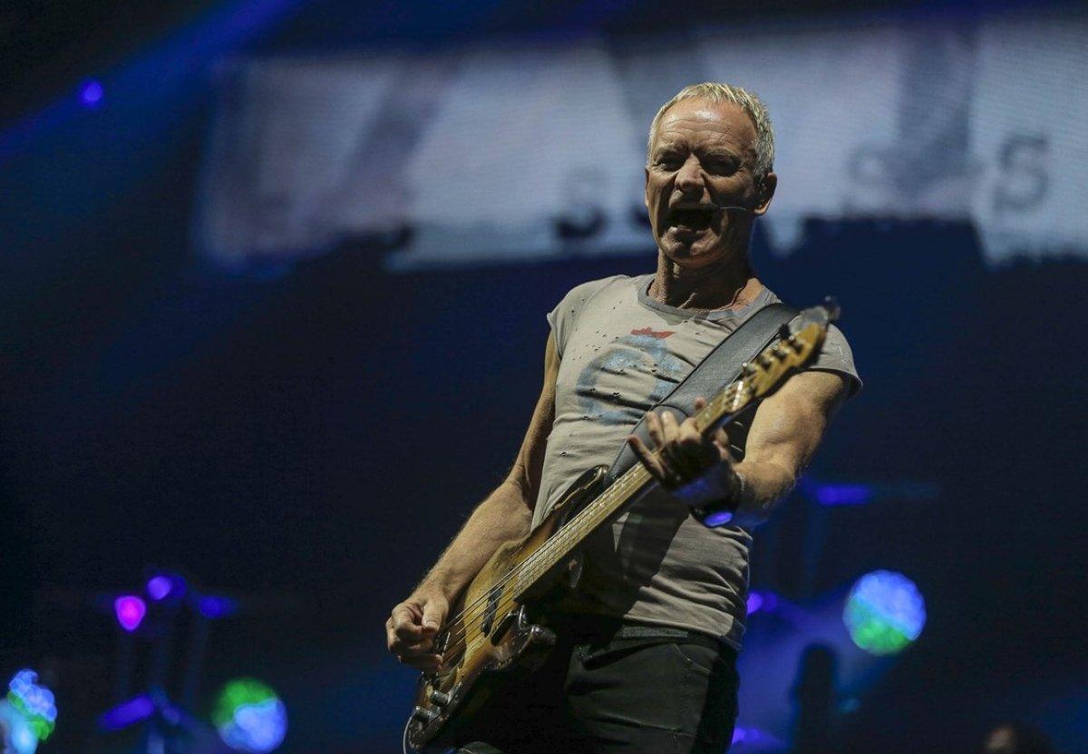 Sting, Saraybosna'da sahneye çıktı