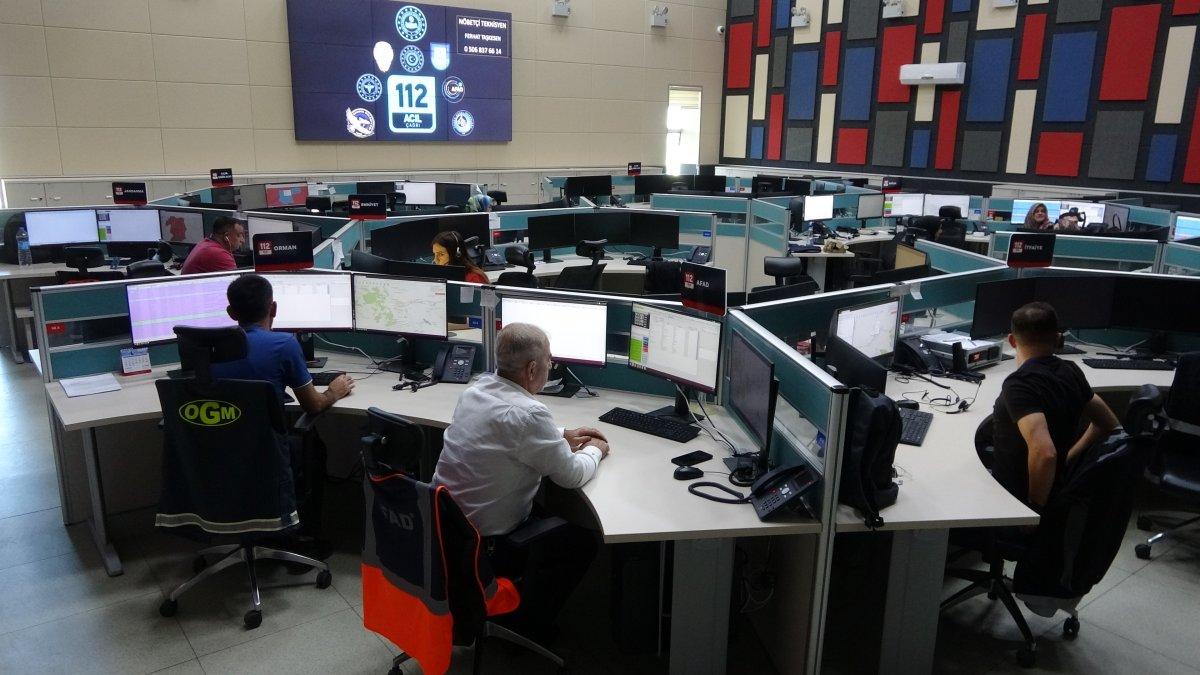 Bingöl'de 112'ye gelen ihbarların yüzde 73'ü asılsız