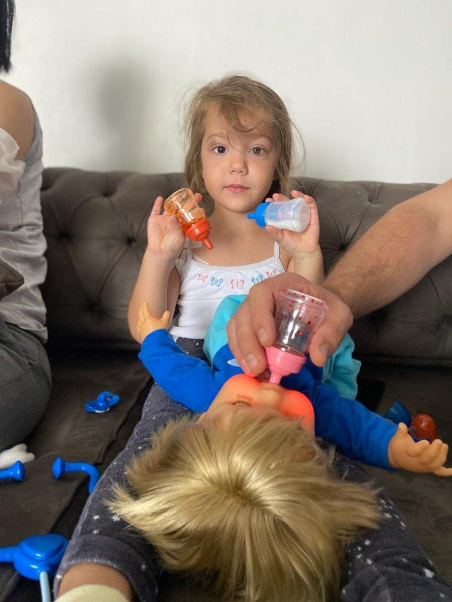 Samsun’da yasaklı ırk köpekler, anne ve 4 yaşındaki kızına saldırdı