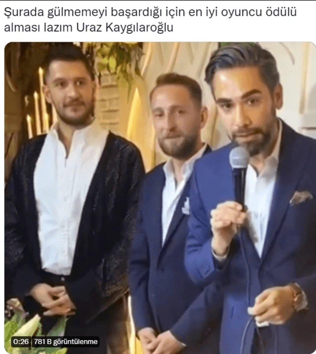 Kadir Doğulu'nun konuşmasına Uraz Kaygılaroğlu tepkisi