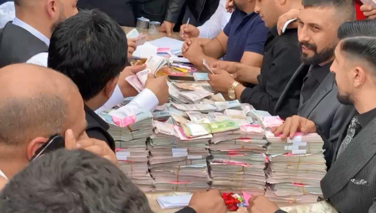 Kocaeli'de aşiret düğünü hasılatı: 11 milyon 500 bin lira toplandı