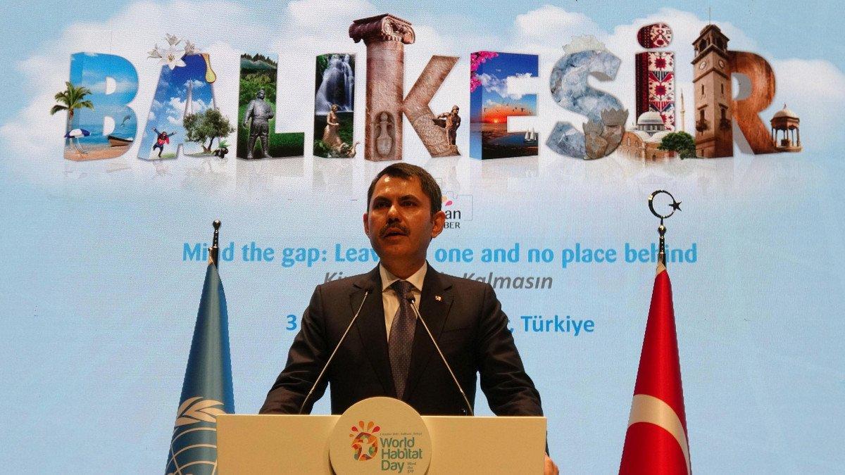 Murat Kurum: Toplumun tüm kesimlerini projemize dahil ediyoruz