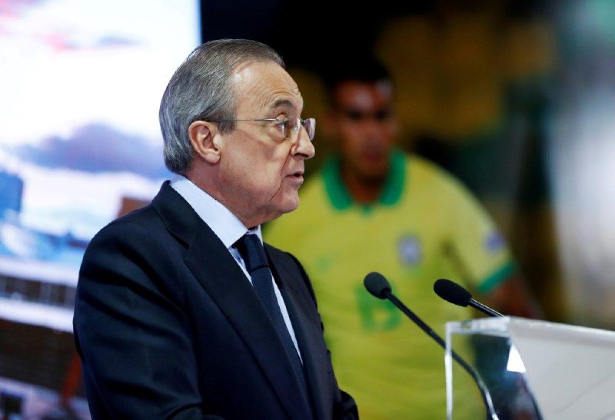 Florentino Perez'den Avrupa Süper Ligi açıklaması