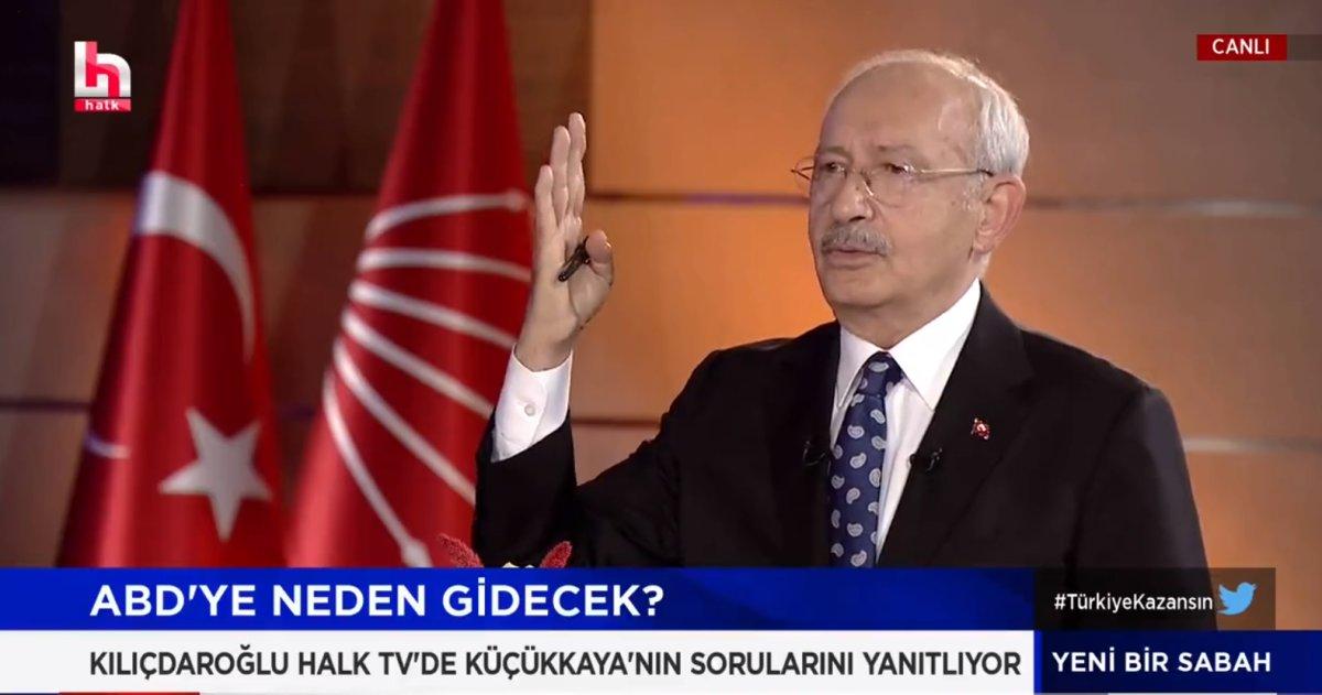 Kemal Kılıçdaroğlu: ABD'ye icazet almaya gitmiyorum