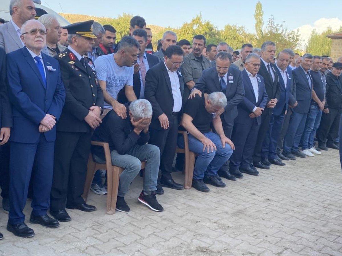 Kayseri'de şehide son görev