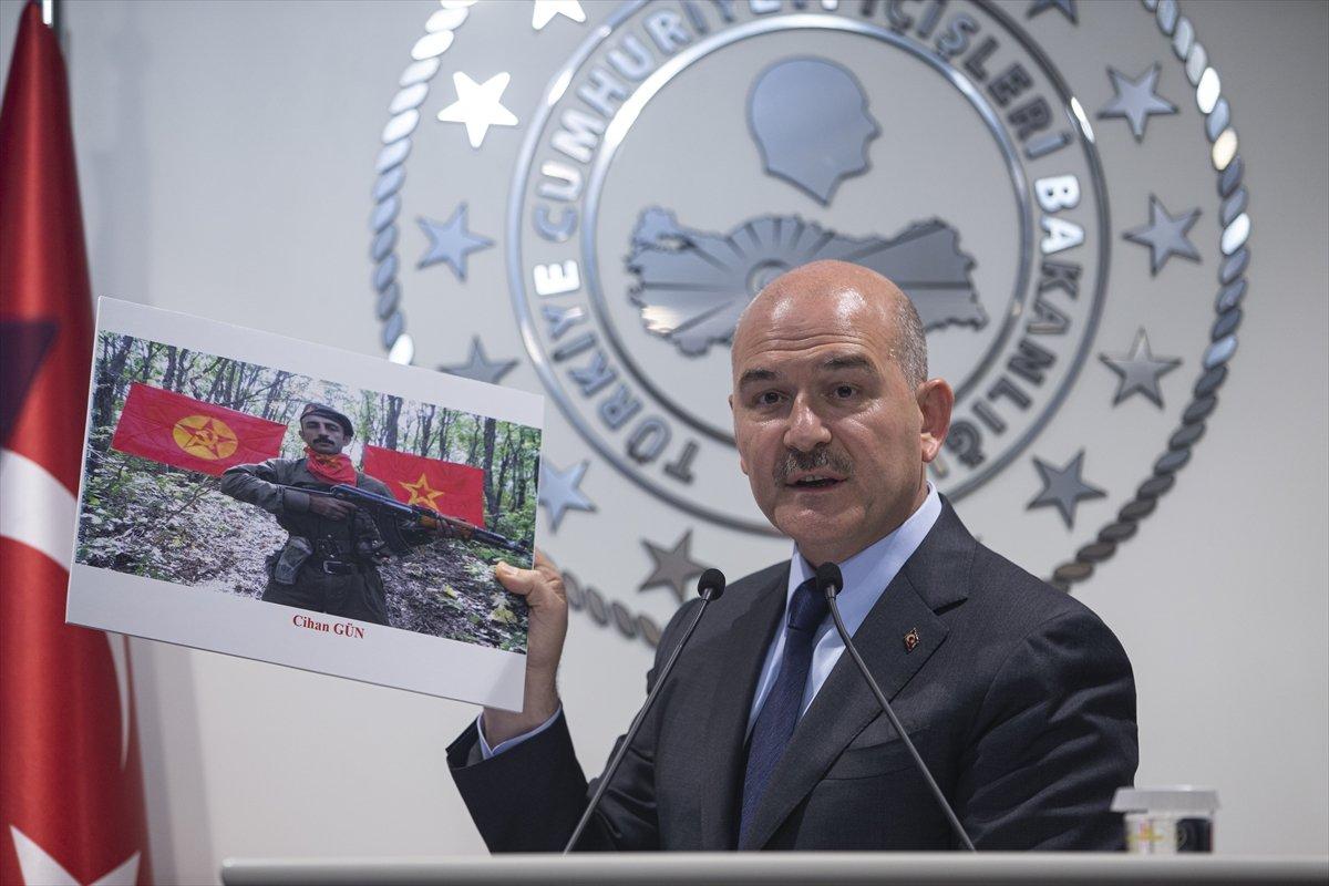 Süleyman Soylu, Mersin'deki saldırıya katılan ikinci teröristin kimliğini açıkladı
