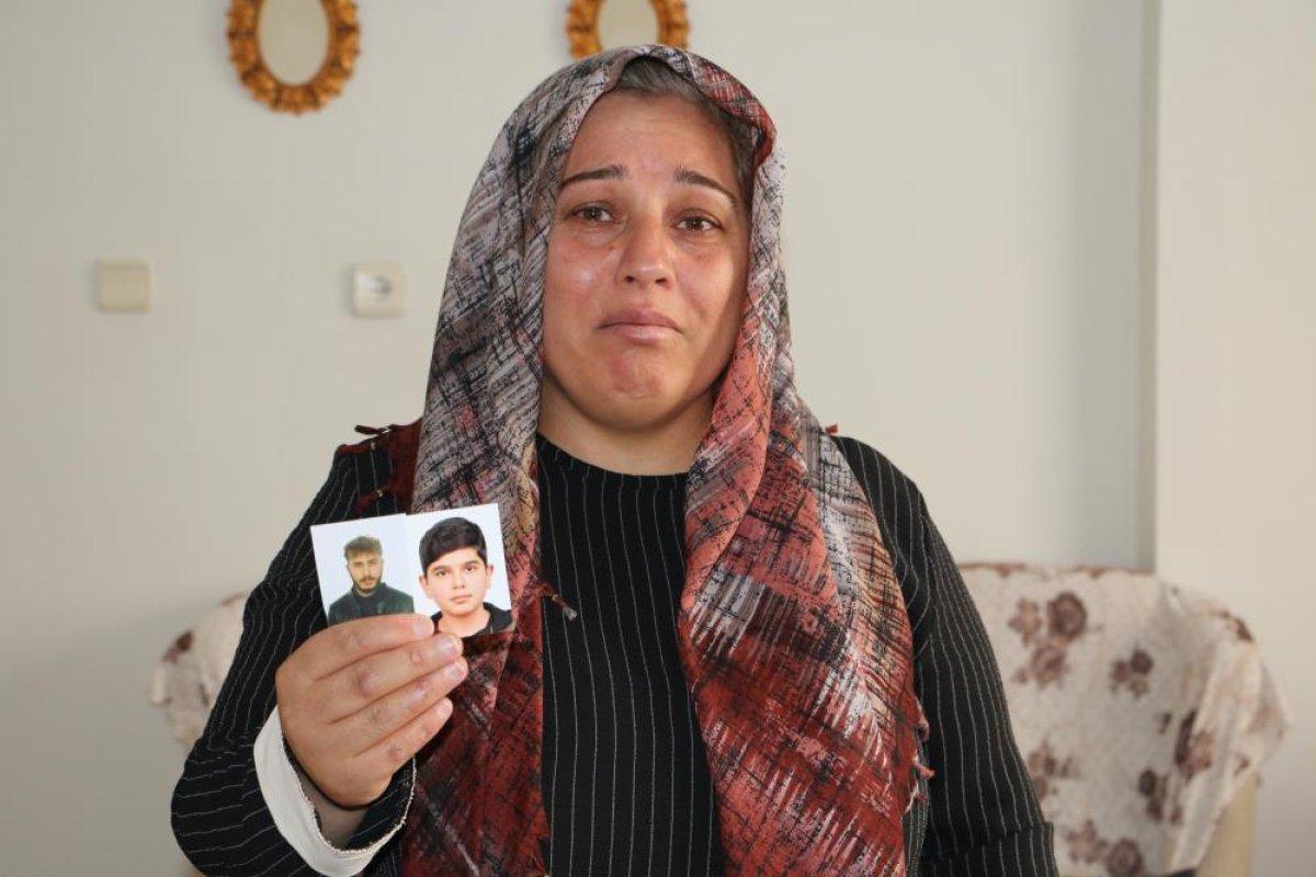 Gaziantep'teki kazadan yaralı olarak kurtulan anne, iki oğlunu kaybetti
