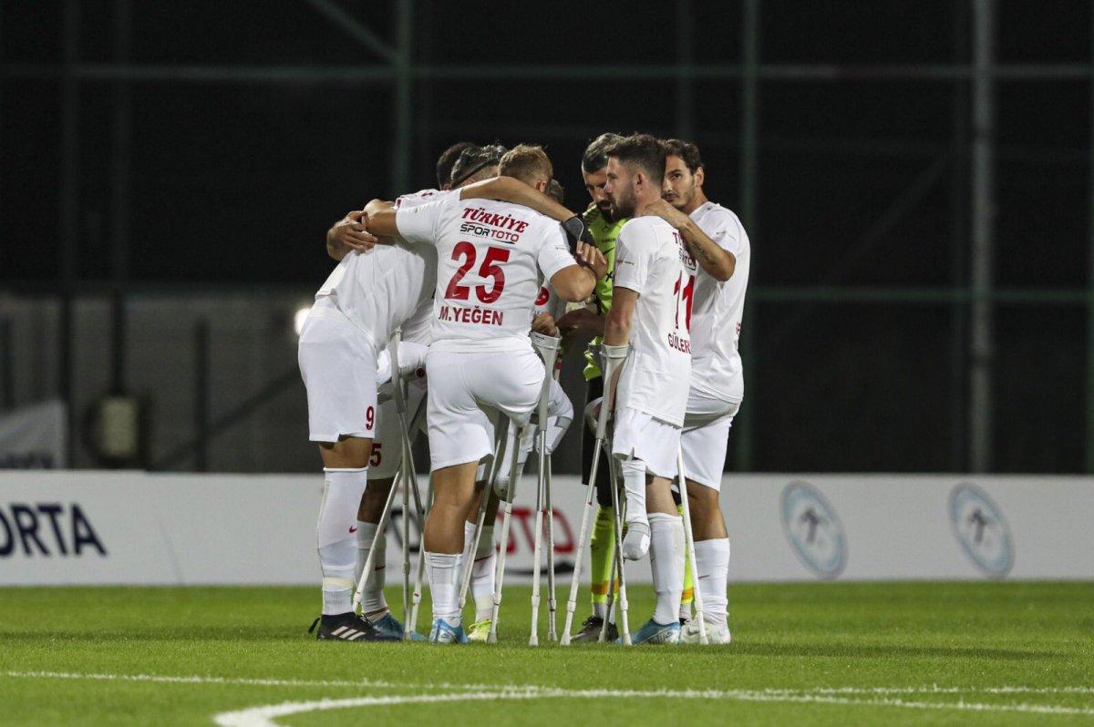 Ampute Futbol Milli Takımı, Haiti ile berabere kaldı