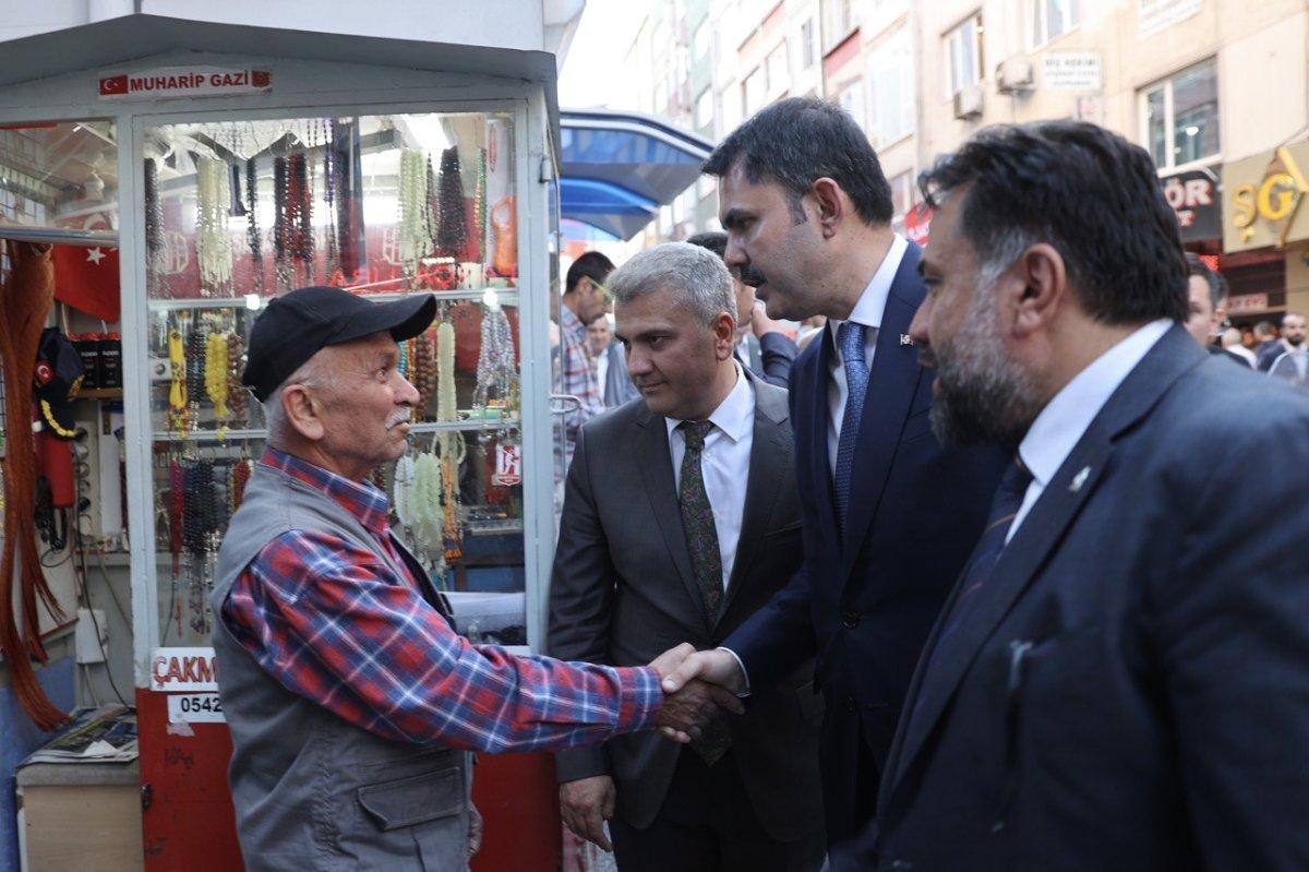 Murat Kurum, Dünya Habitat Günü kapsamında Balıkesir'e gitti