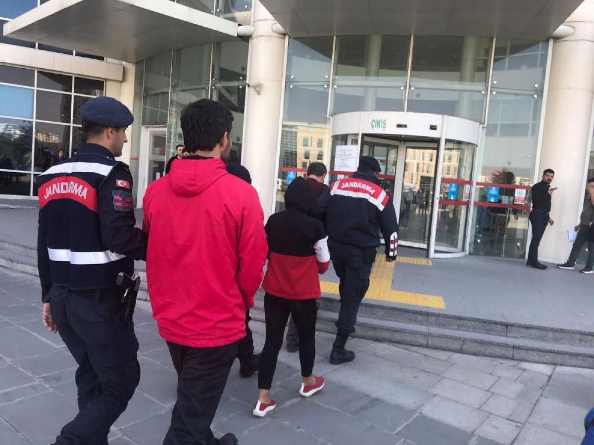 Kayseri'de 100 bin lira nakit para çalan 3 şahıs yakalandı