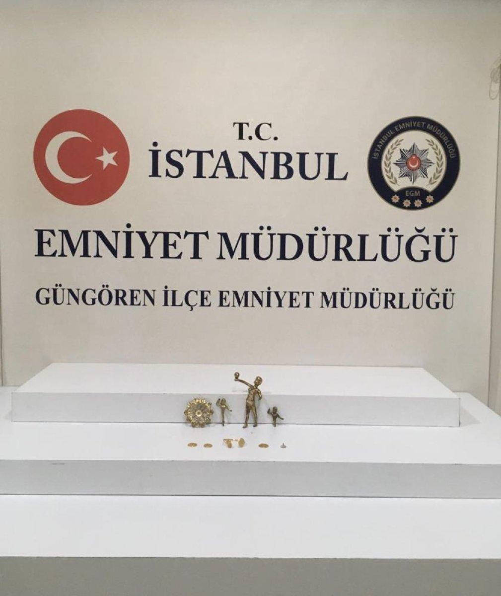 Güngören'de define avcıları arasındaki tarihi eser anlaşmazlığı karakolda bitti