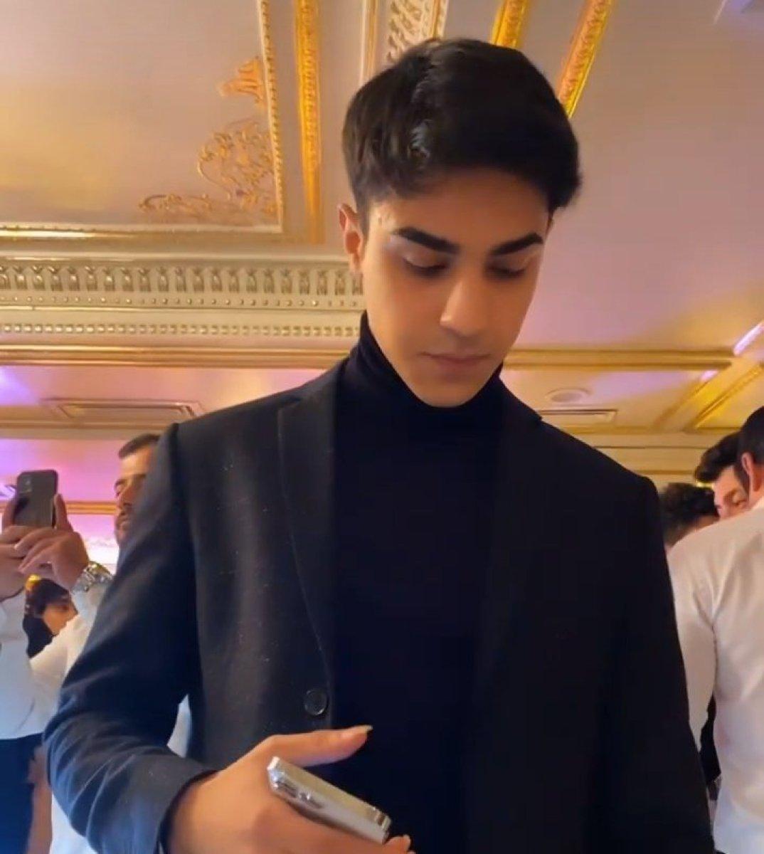 Merve Boluğur ve eşi düğüne gelen konuğun boynundaki altın kolyeyi aldı