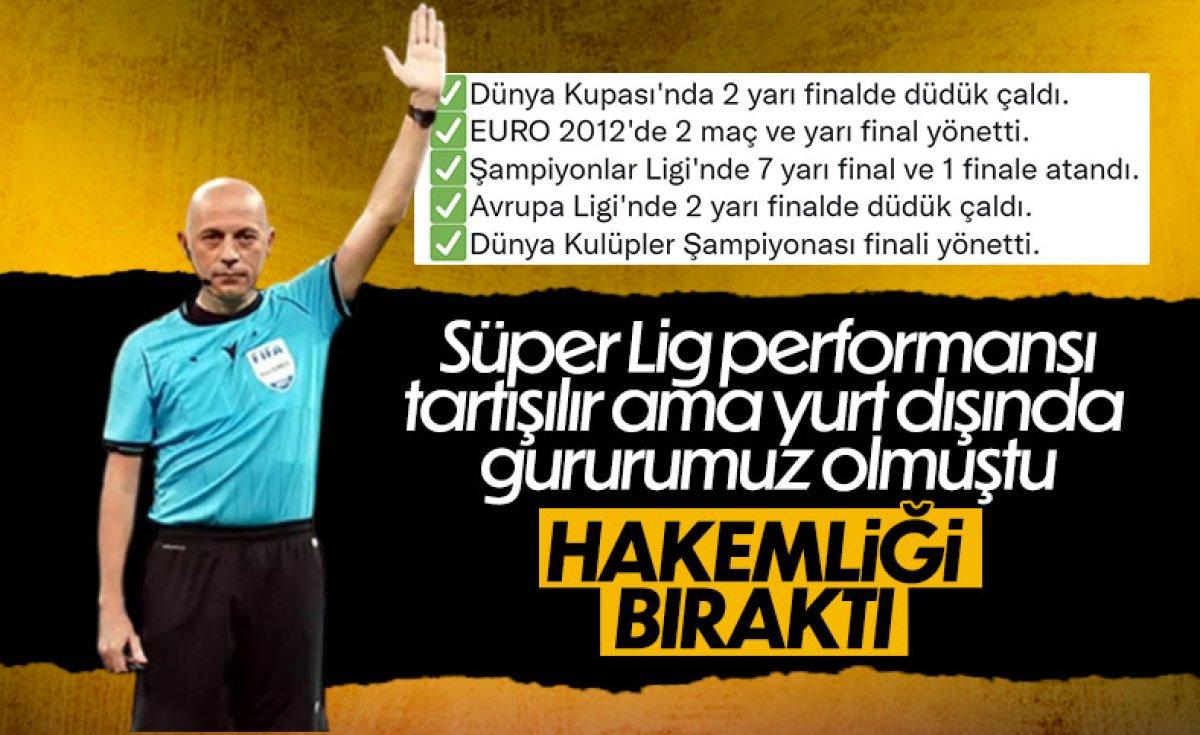 Cüneyt Çakır, hakem hocası oldu