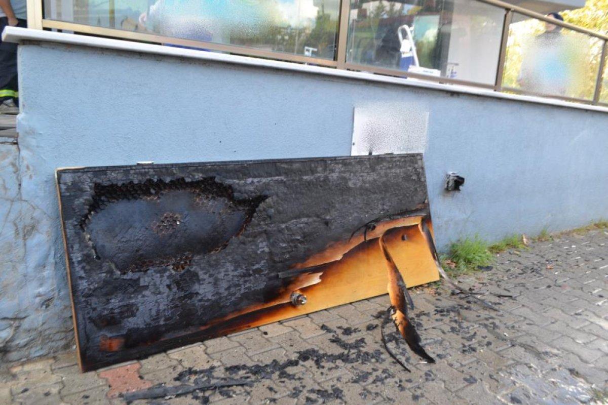 Tekirdağ'da alkole ateşle yaklaşınca yangın kaçınılmaz oldu