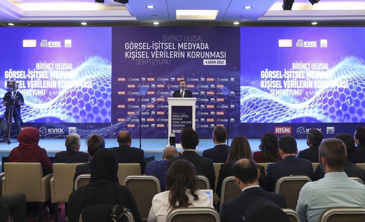 Fahrettin Altun: Kişisel verilerin korunması temel bir ihtiyaç haline geldi