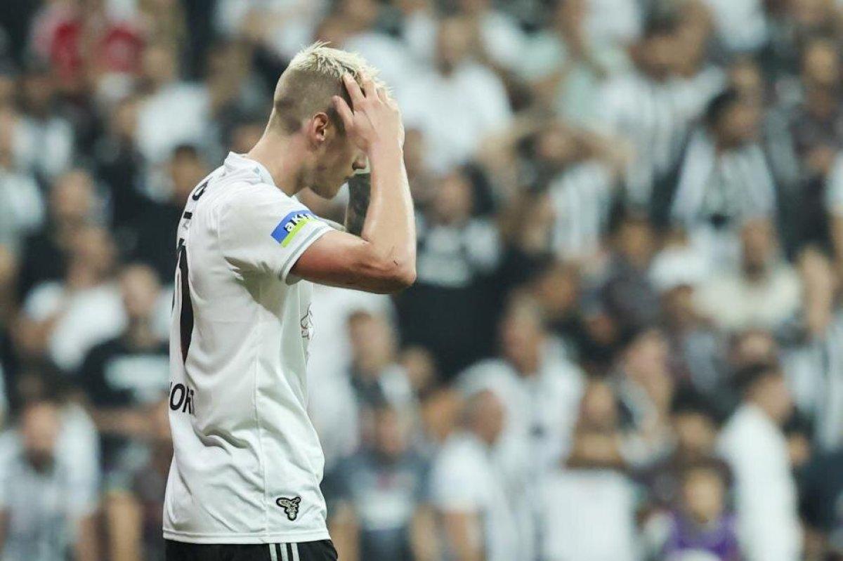 Beşiktaş'ta Wout Weghorst hala üzgün