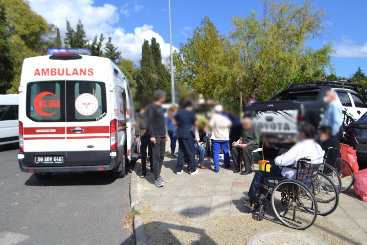 Tekirdağ'da alkole ateşle yaklaşınca yangın kaçınılmaz oldu
