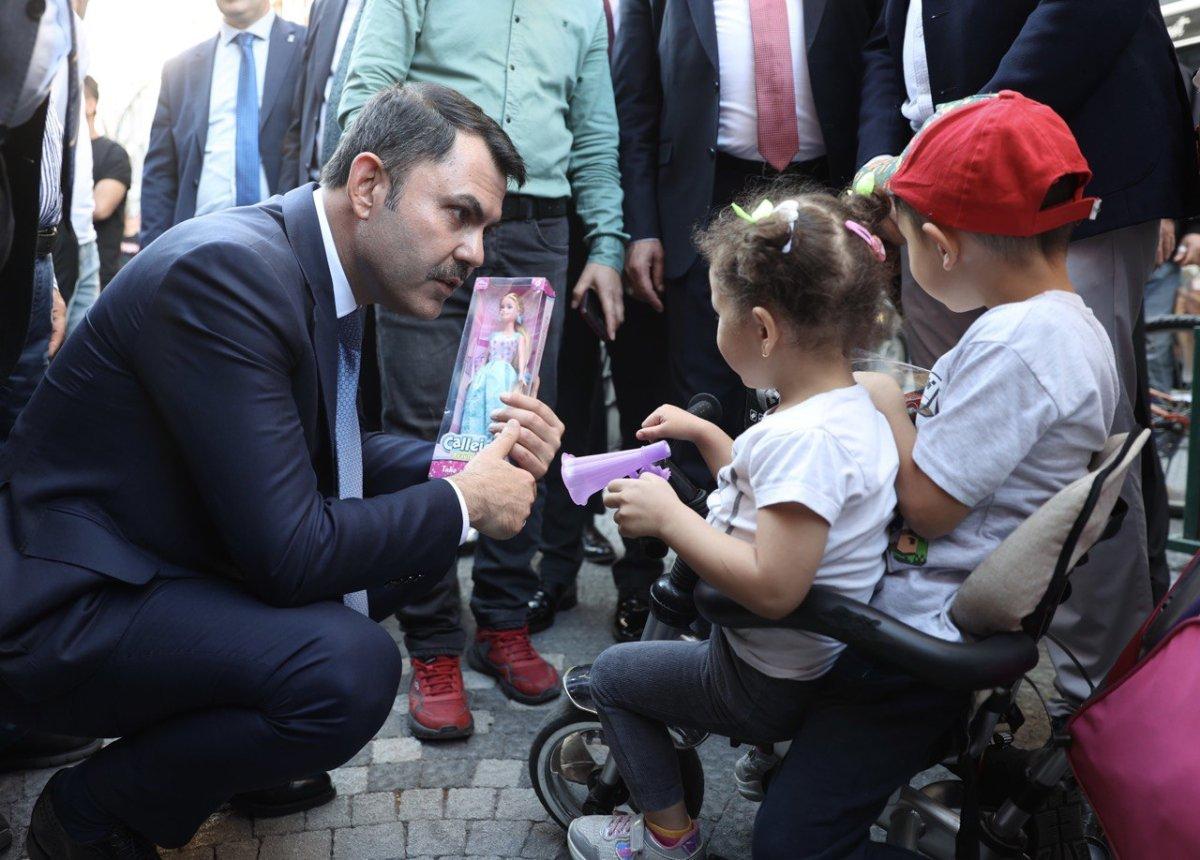 Murat Kurum, Dünya Habitat Günü kapsamında Balıkesir'e gitti