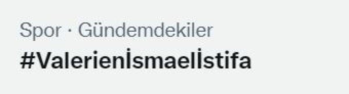 Ahmet Nur Çebi'den Valerien Ismael'e bir destek daha