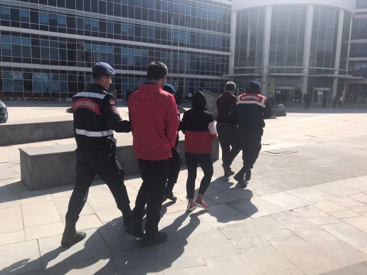 Kayseri'de 100 bin lira nakit para çalan 3 şahıs yakalandı