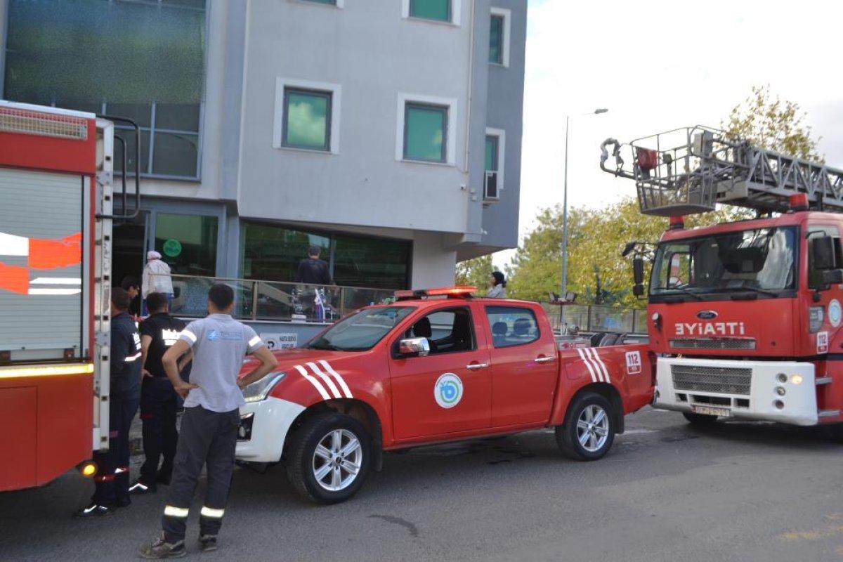 Tekirdağ'da alkole ateşle yaklaşınca yangın kaçınılmaz oldu