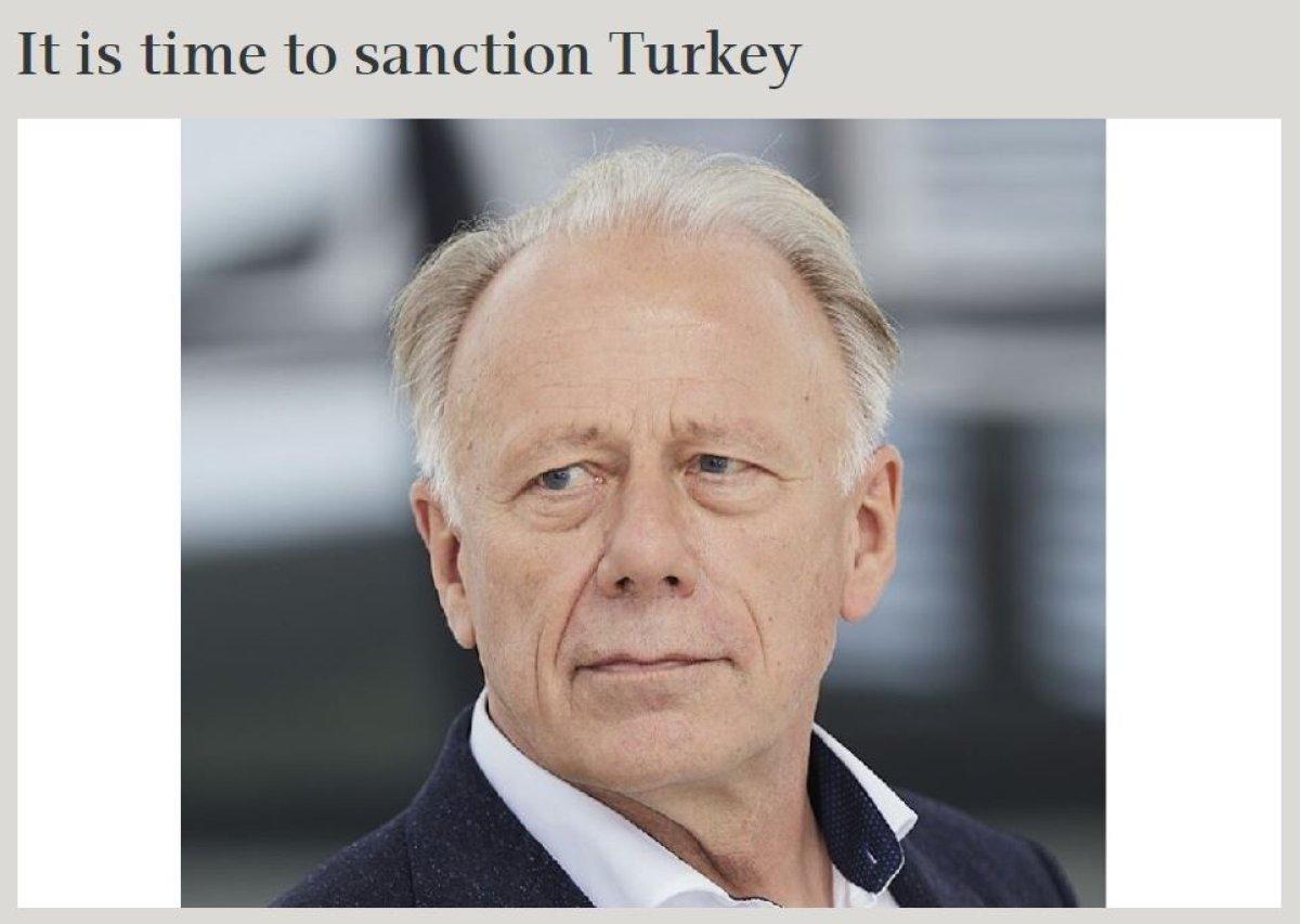 Alman siyasetçi Trittin: Türkiye'ye yaptırım uygulamayı düşünmeliyiz