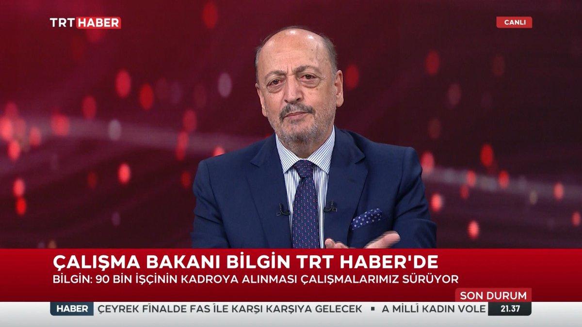 Vedat Bilgin'den 90 bin taşeron işçinin kadroya alınmasıyla ilgili açıklama