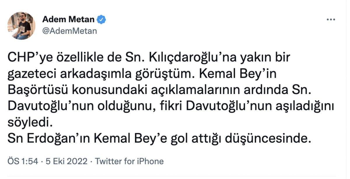 Erdoğan'ın anayasa çağrısı CHP'de kafaları karıştırdı