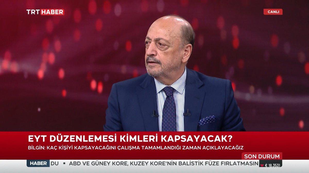 Vedat Bilgin'den 90 bin taşeron işçinin kadroya alınmasıyla ilgili açıklama