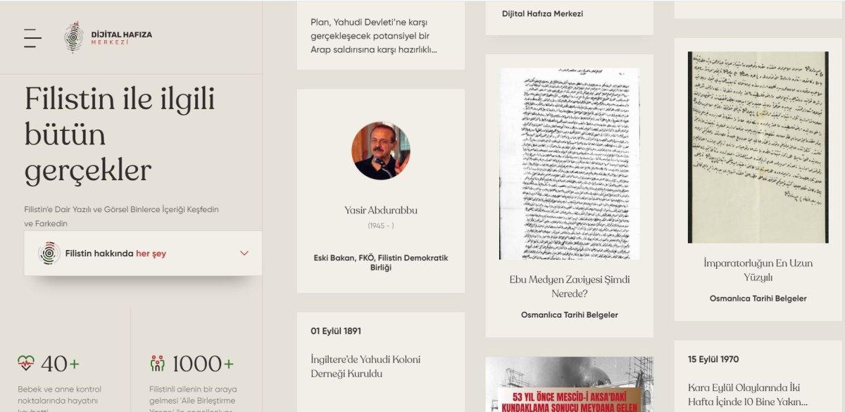 Dijital Hafıza Merkezi yayında