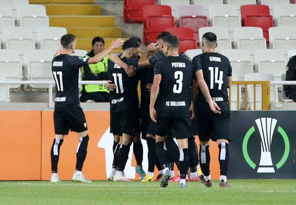 Sivasspor, Ballkani'ye mağlup oldu