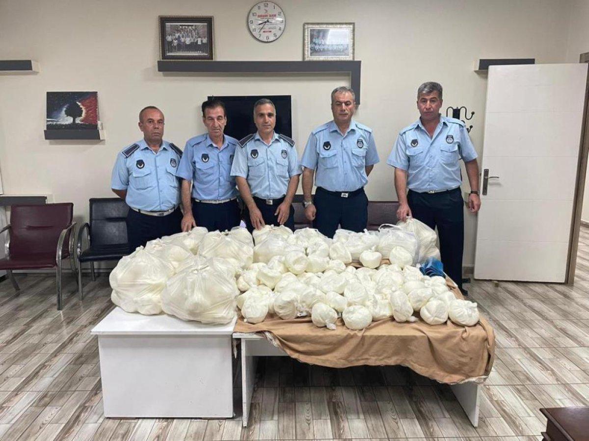 Şanlıurfa’da zabıta 195 kilo sahte tereyağı ele geçirdi