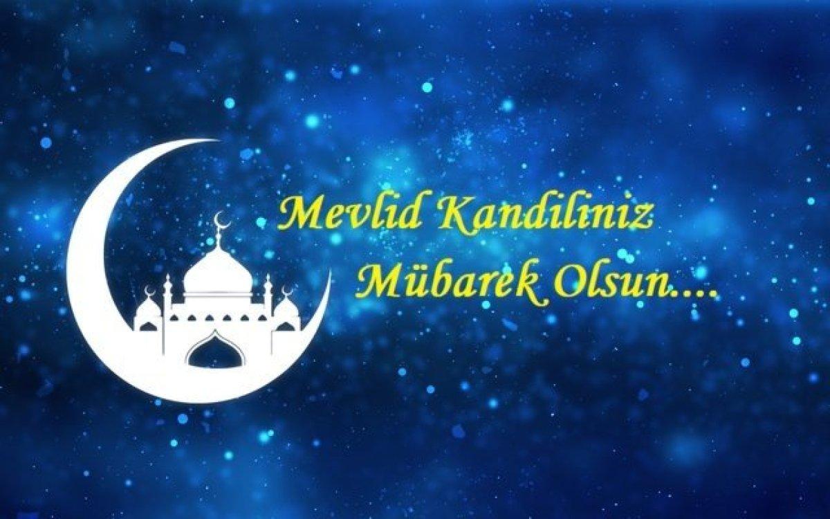 RESİMLİ KANDİL MESAJLARI! Mevlid Kandili mesajları 2022 | Resimli Mevlid Kandili mesajları