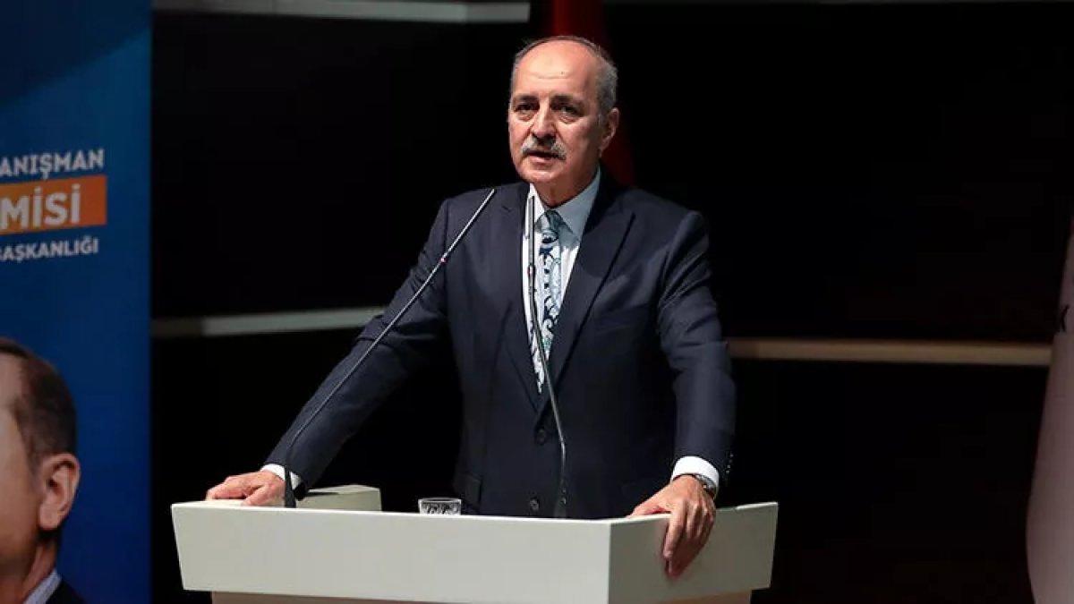 Numan Kurtulmuş: Yeni anayasaya CHP’nin kodları müsaade etmeyecektir