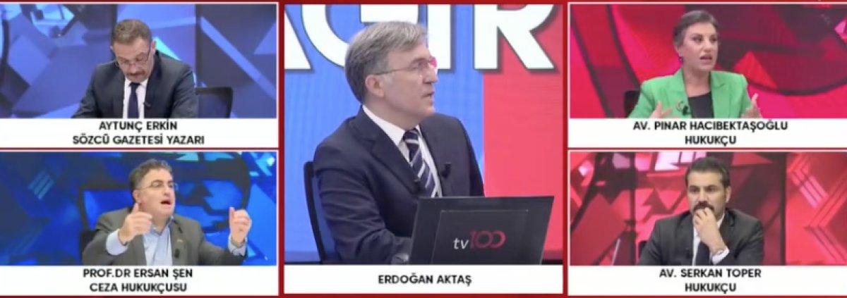 Ersan Şen, canlı yayında meslektaşı ile gerildi